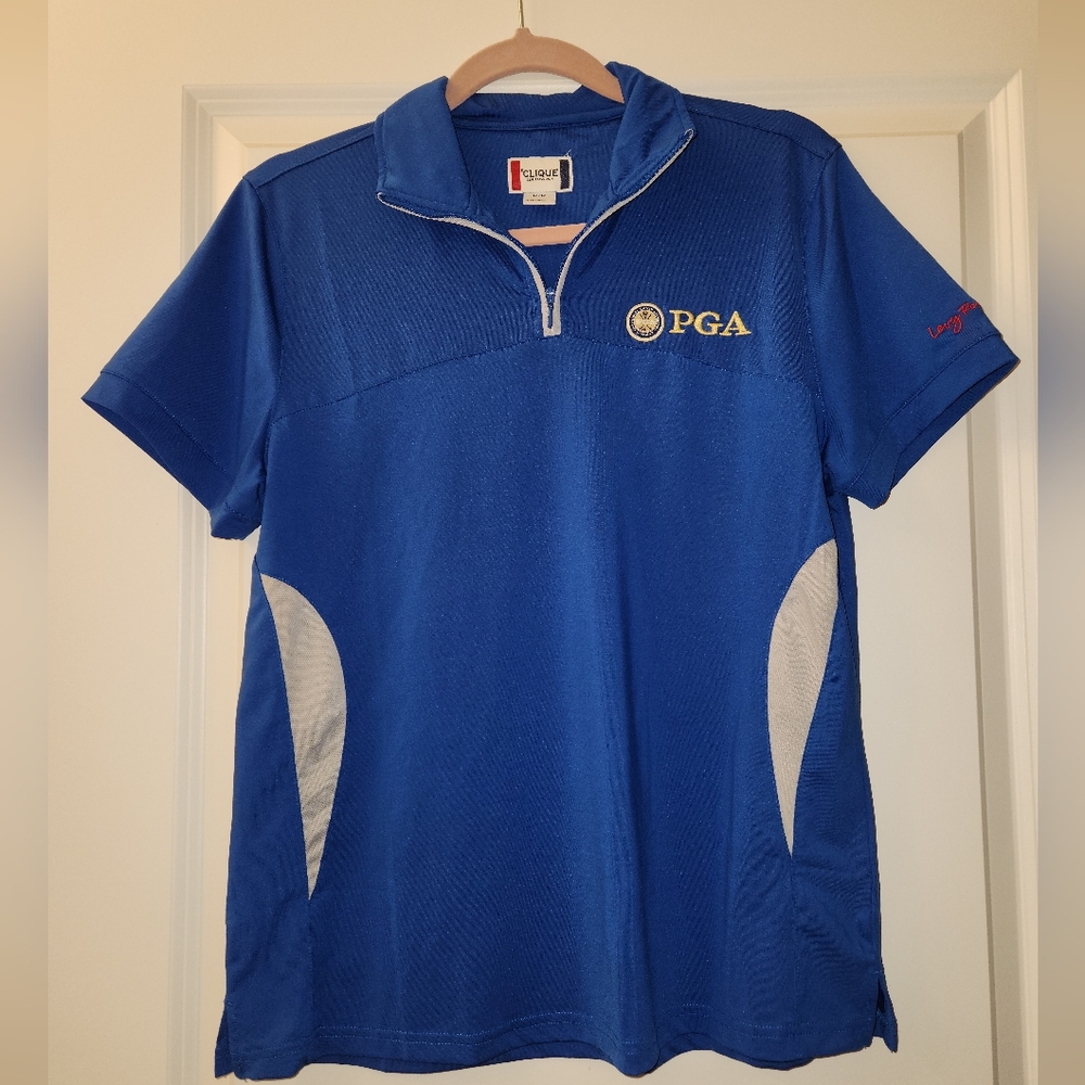 Blue PGA Golf Polo